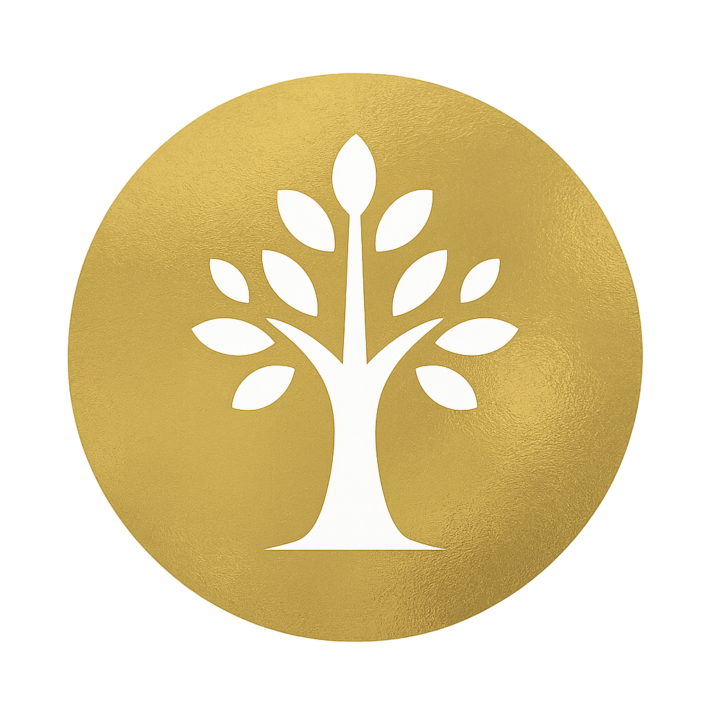 Linktree Gold icon used by Luxe Wall Art by Lisa